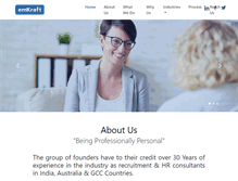 Tablet Screenshot of emkraft.com